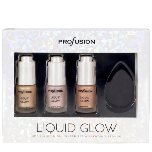 Brand New Profusion Liquid Glow Cosmetics Set - Picture 4 of 10